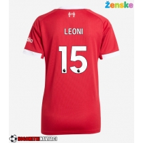 Ženske Nogometnih dresov Liverpool Giovanni Leoni #15 Domači 2025-26 Kratki rokavi